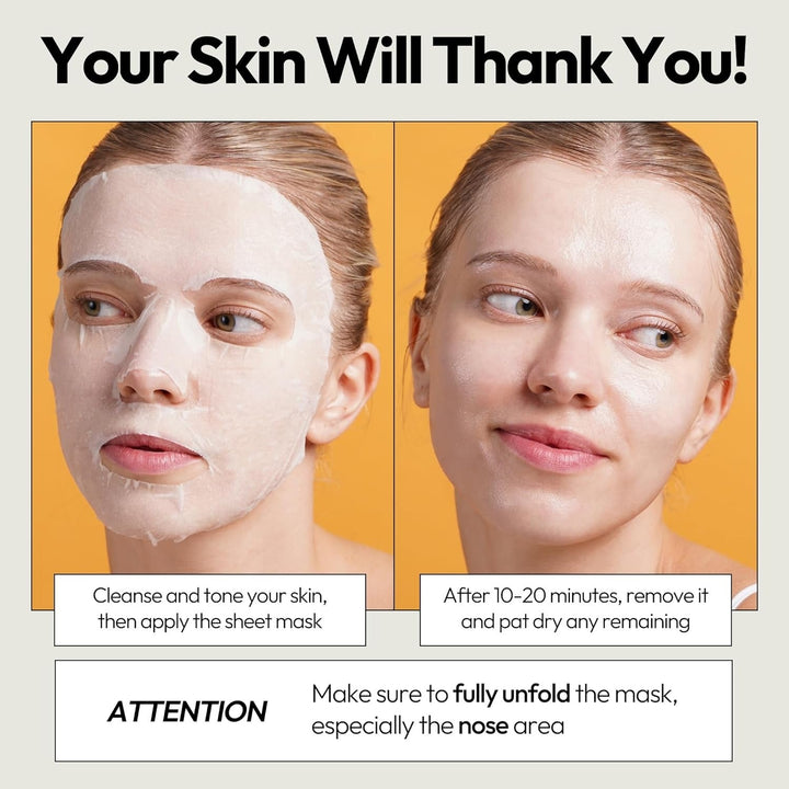 Vita C - Lapcos Sheet Mask - GLAM MODA