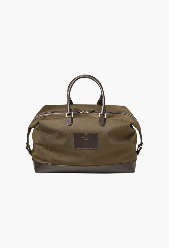Weekend Logo-Embellished Woven Duffle Bag - GLAM MODA