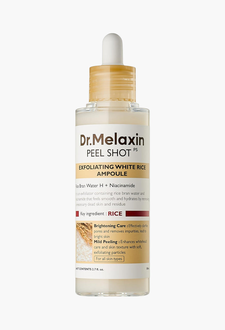 Peel Shot Exfoliant Rice Ampoule 2.7oz - GLAM MODA