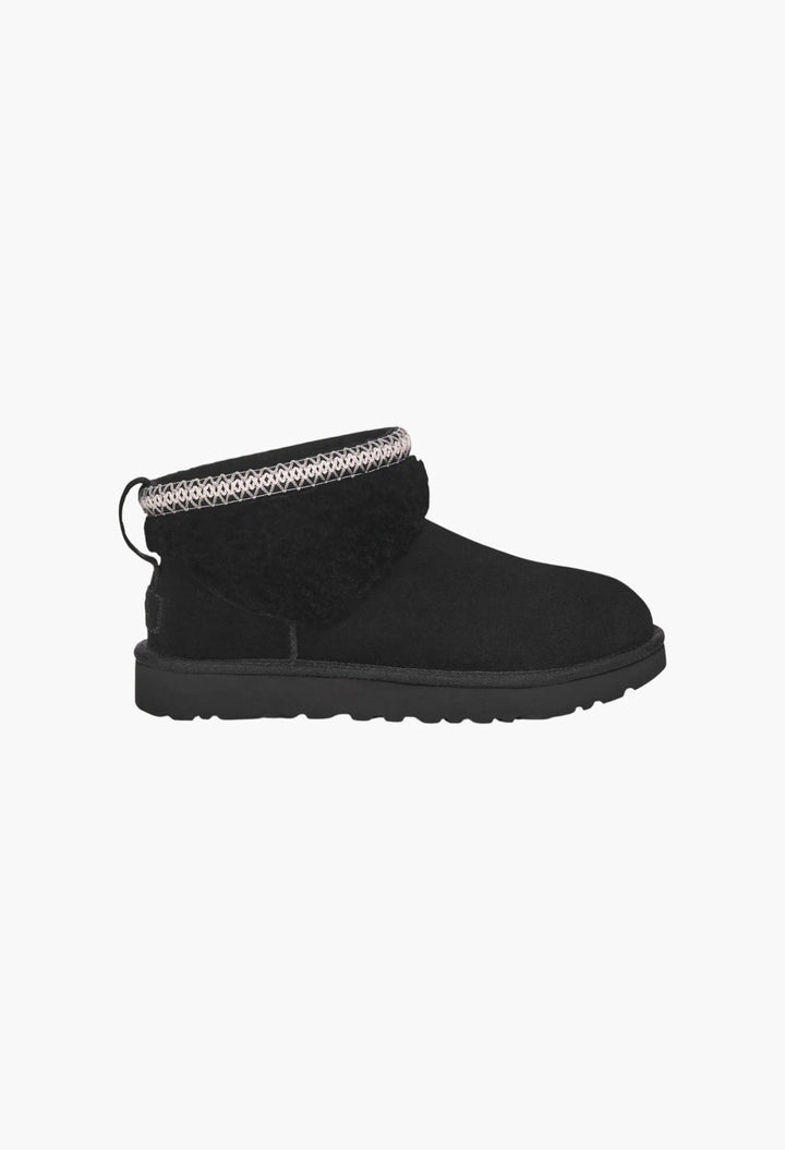 Women's Classic Ultra Mini Maxi Curly Boot - GLAM MODA