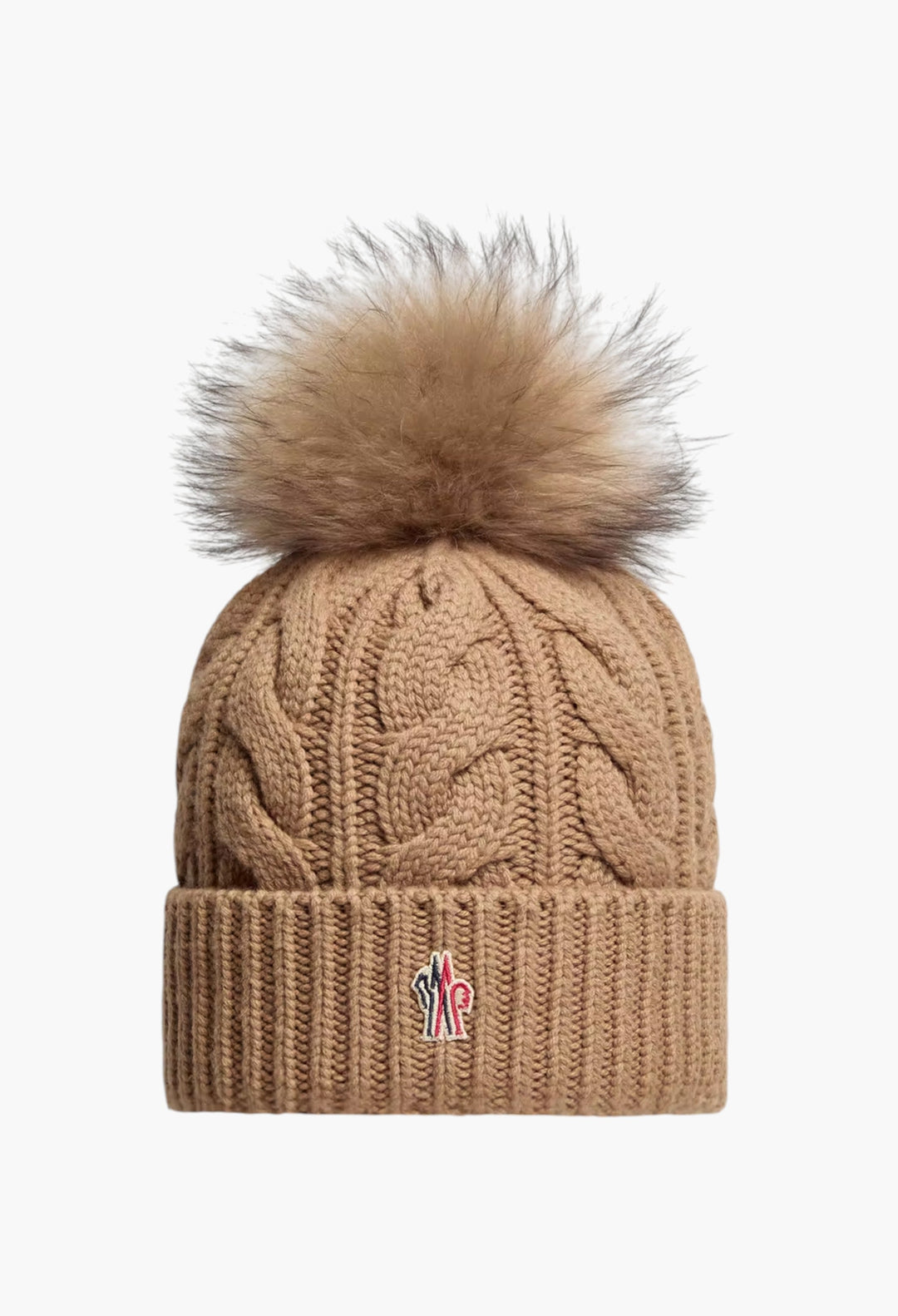 Wool & Cashmere Beanie With Pom Pom - GLAM MODA