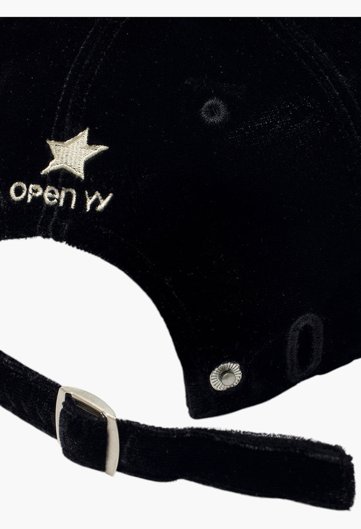 Yy Velvet Ball Cap - GLAM MODA