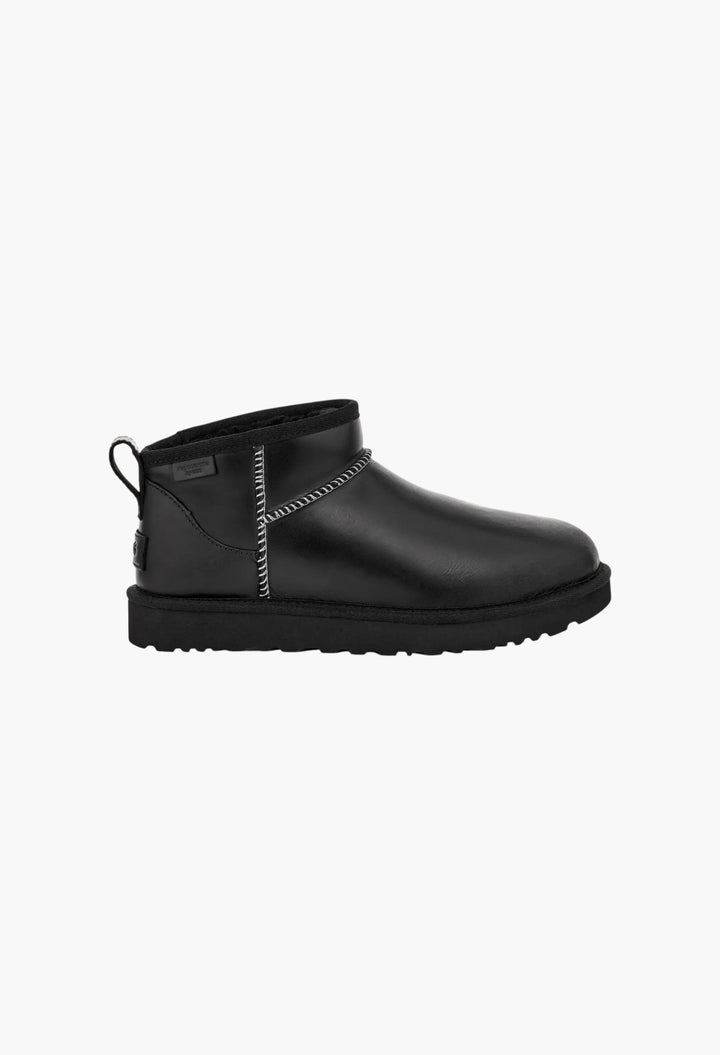 Women's Classic Ultra Mini Leather Regenerate Boot - GLAM MODA