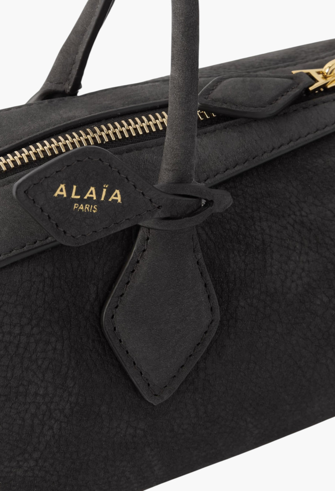 Le Teckel Medium Nubuck Shoulder Bag - GLAM MODA