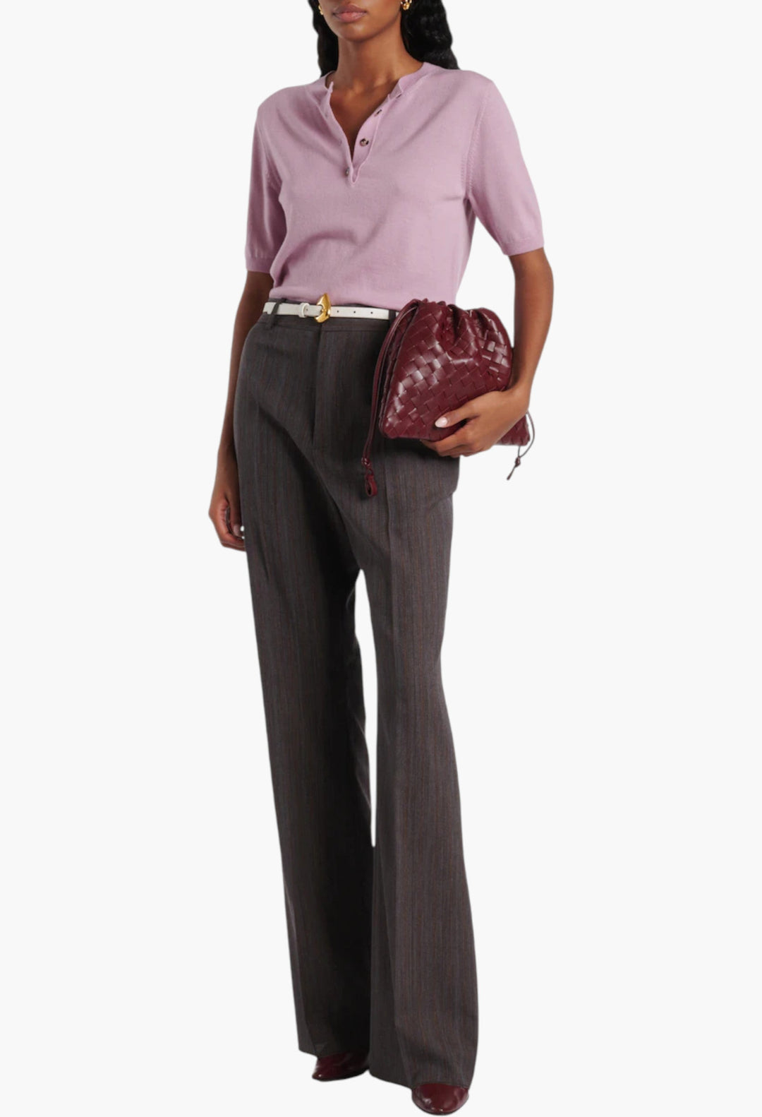 Dustbag Medium Leather Clutch - GLAM MODA