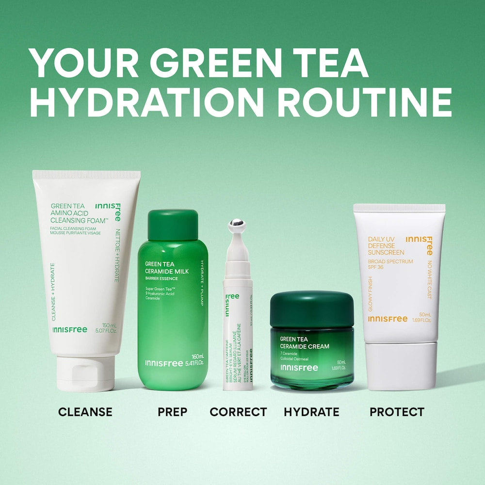 Green Tea Ceramide Cream for Redness & Barrier Repair - GLAM MODA