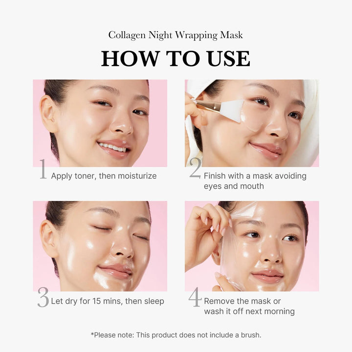 Collagen Night Wrapping Mask - GLAM MODA