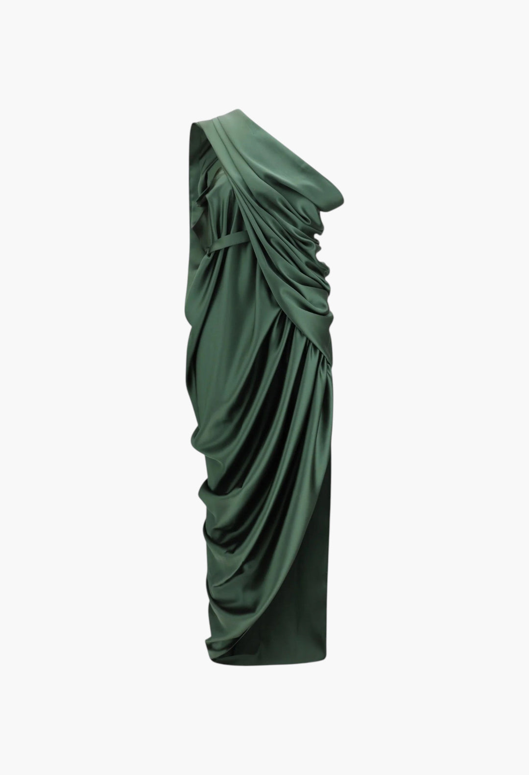 Draped Midi Dress - GLAM MODA
