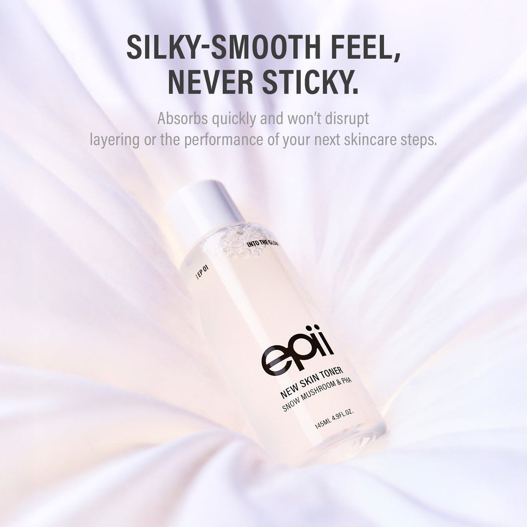 epii epii New Skin Toner – Snow Mushroom & PHA – 145ml