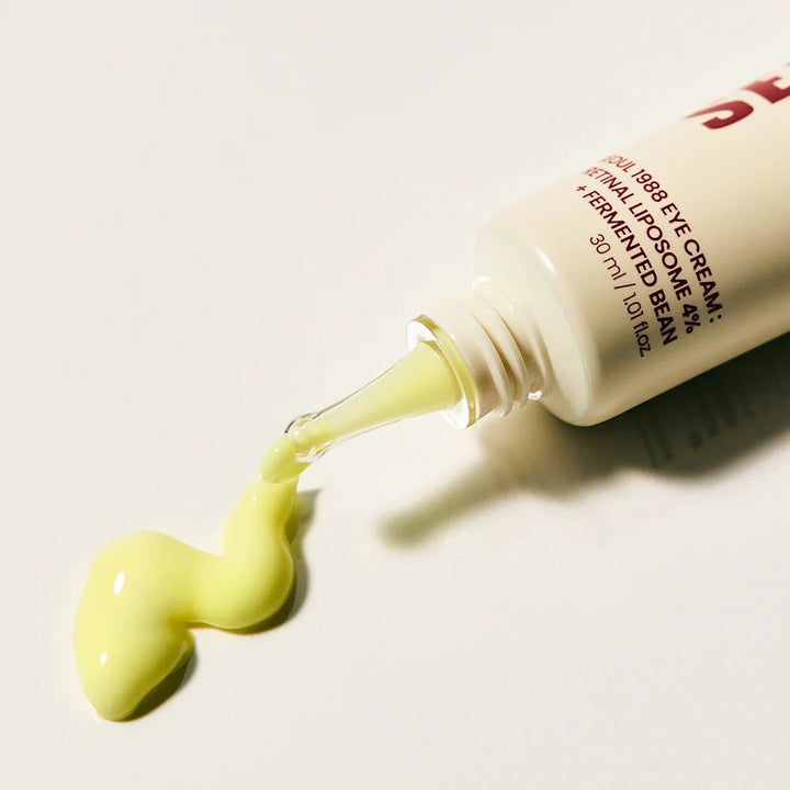 Seoul 1988 Eye Cream : Retinal Liposome 4% + Fermented Bean - GLAM MODA