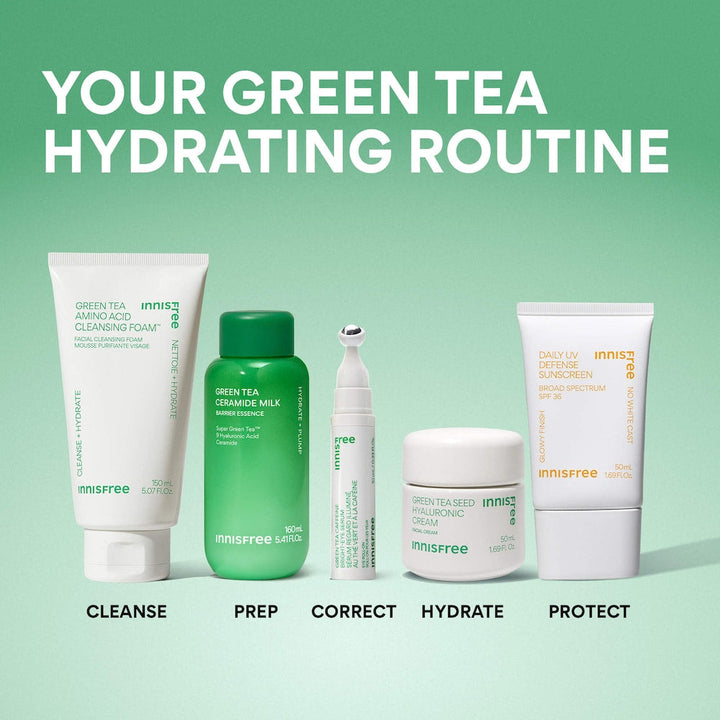 Green Tea Ceramide Milk Toner for Hydration & Barrier Repair - GLAM MODA