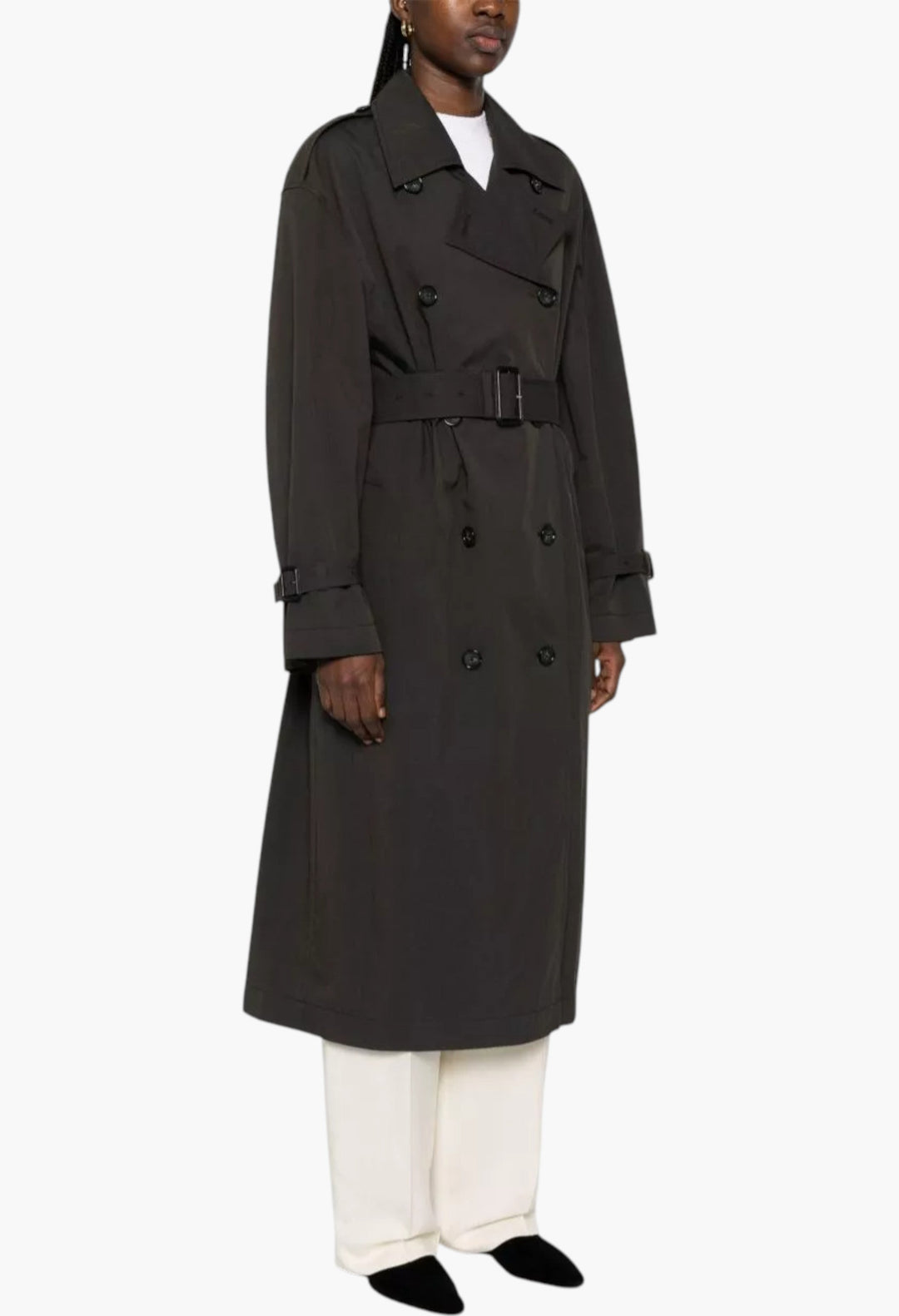 Cotton Blend Trench Coat - GLAM MODA