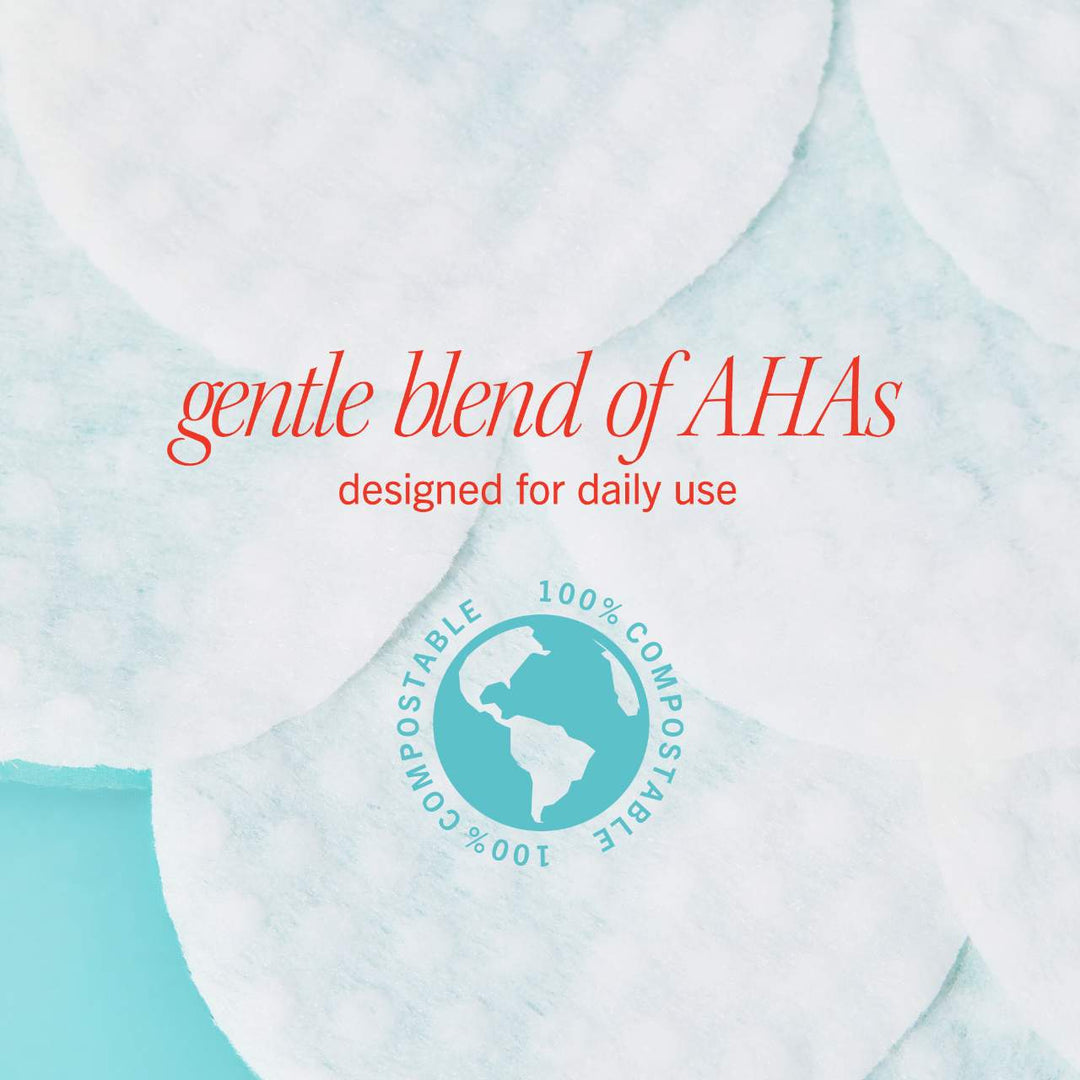 Brighten + Glow Facial Radiance Pads with Glycolic + Lactic Acids - GLAM MODA