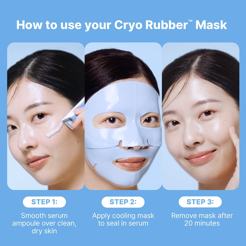 Cryo Rubber™ Moisturizing Face Mask with Hyaluronic Acid - GLAM MODA