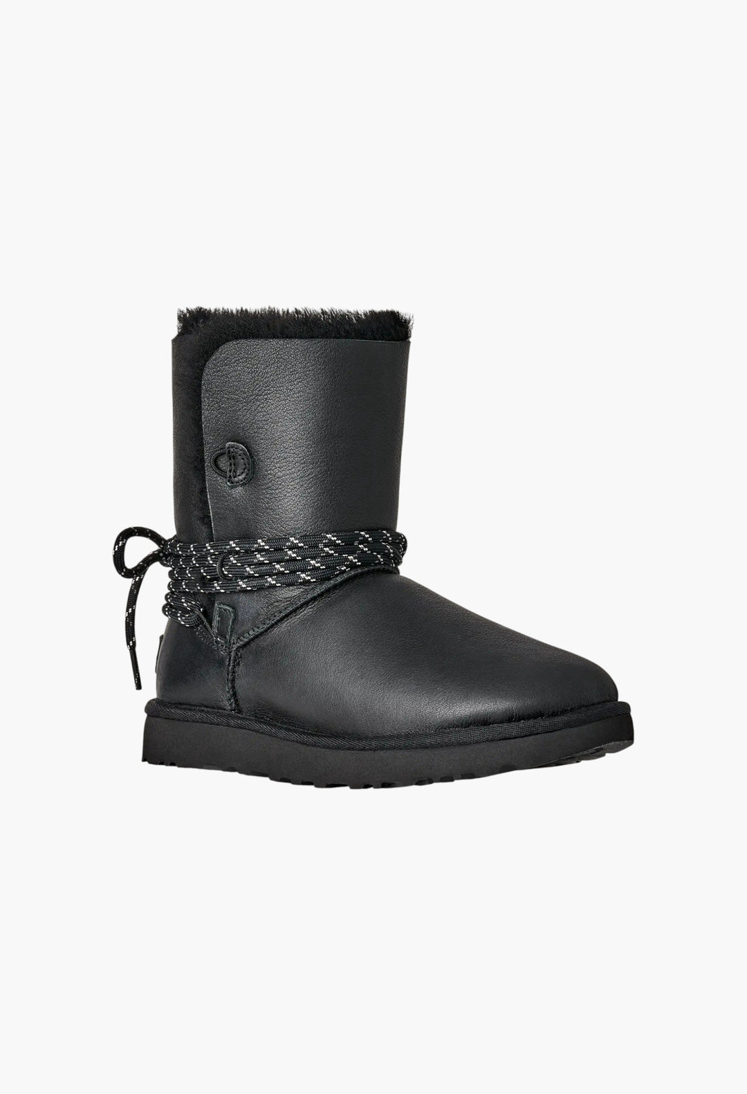 Women's Classic Bailey Tie Leather Boot - GLAM MODA