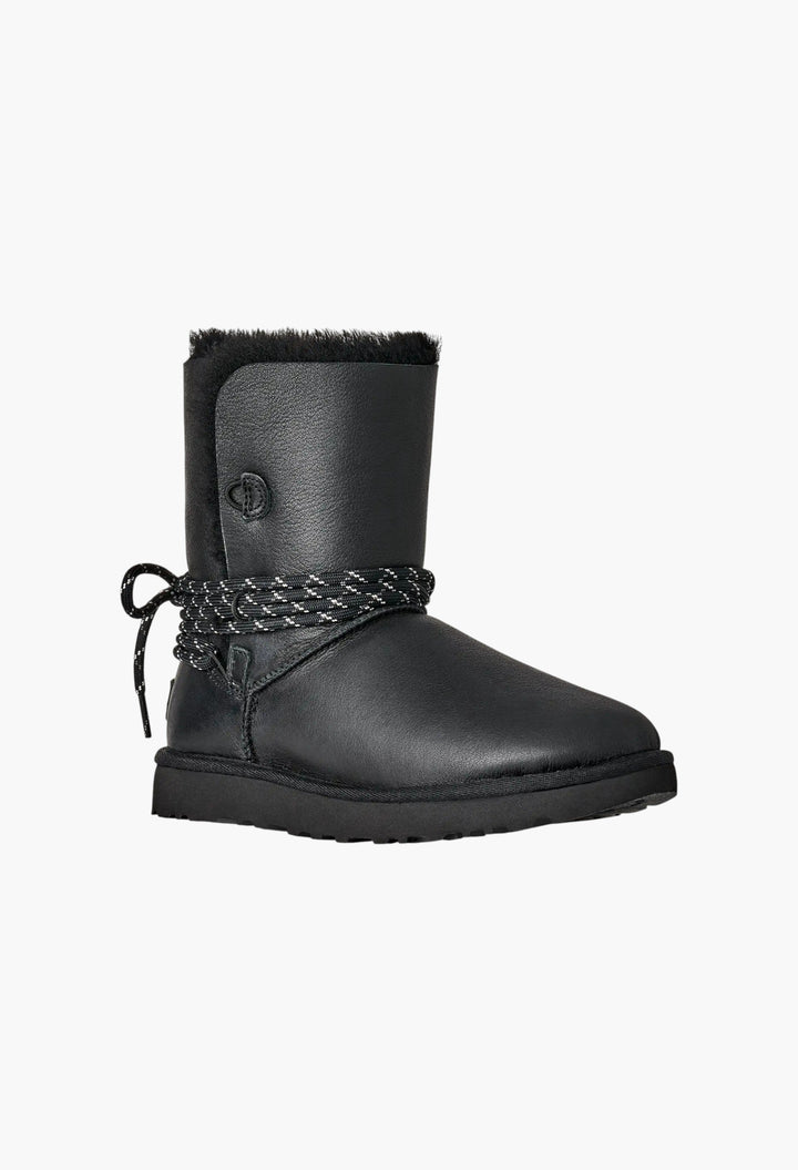 Women's Classic Bailey Tie Leather Boot - GLAM MODA
