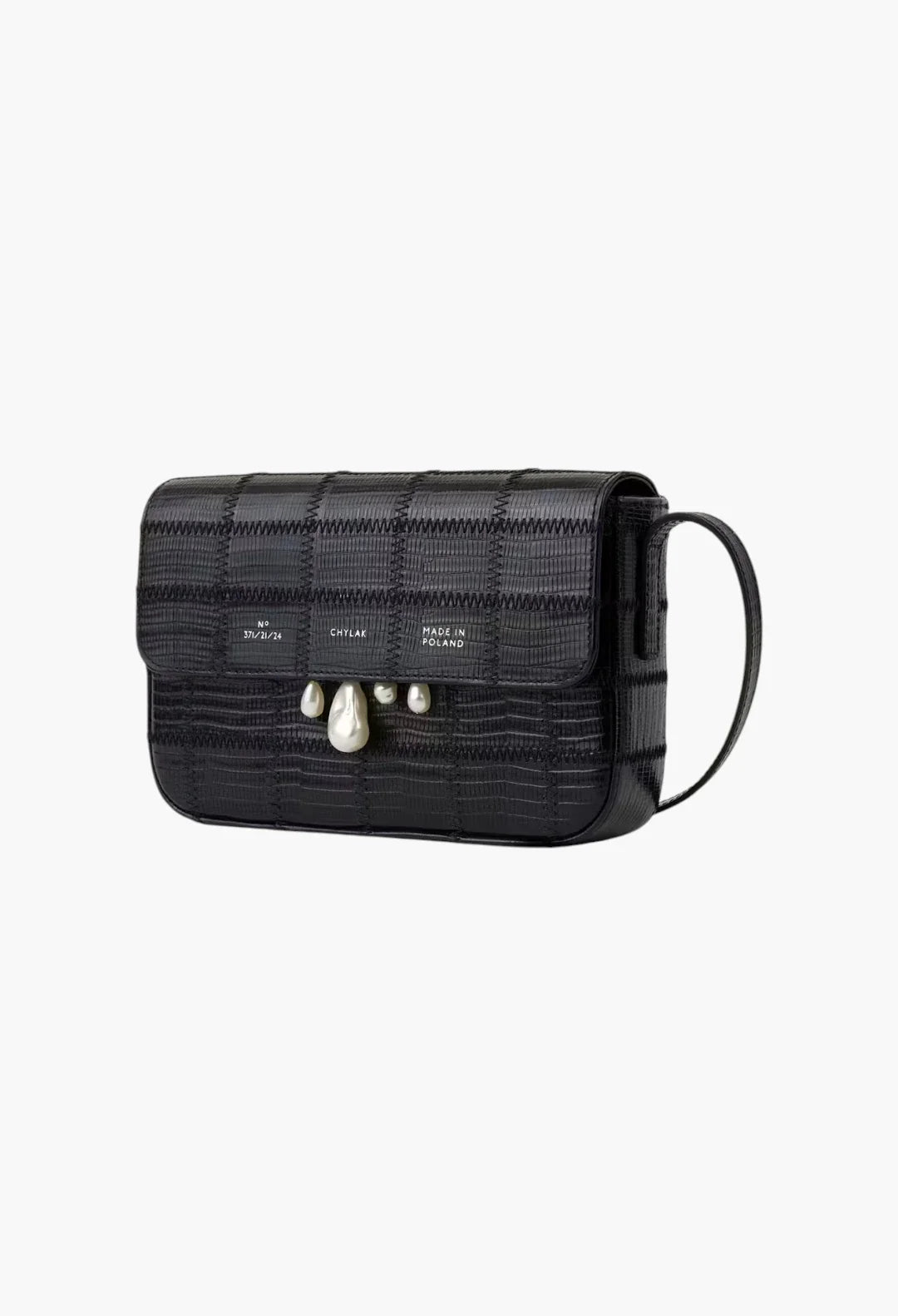 Classic Flap Bag with Pearls