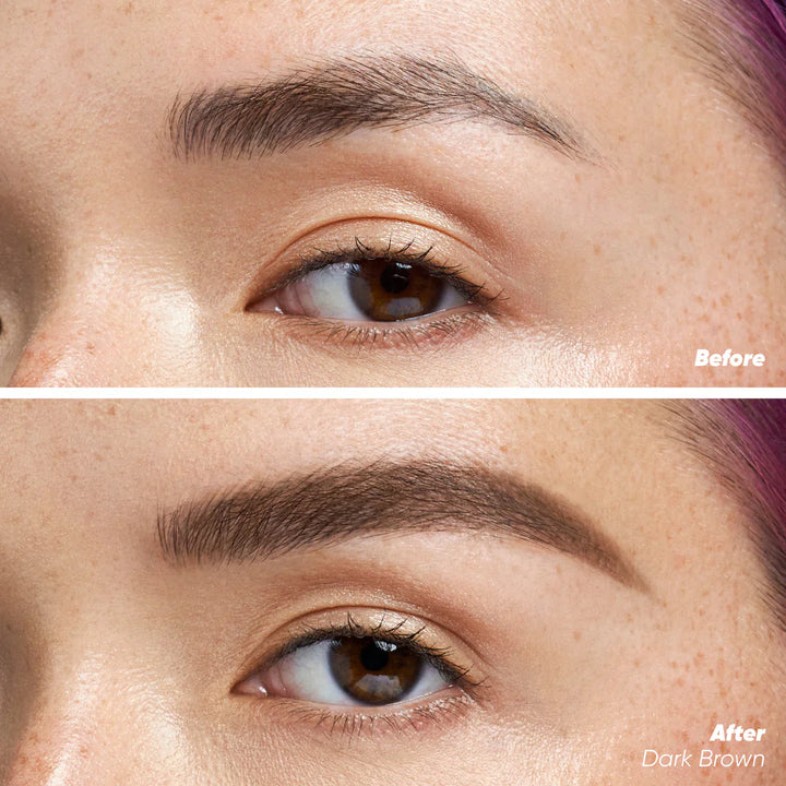 Dark Brown - Brow Pop Dual-Action Defining Pencil - GLAM MODA