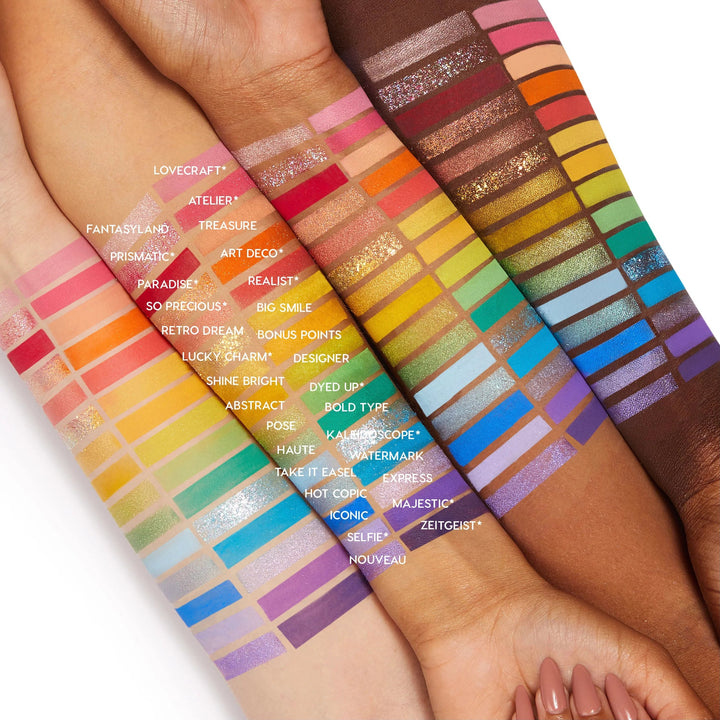 Fade Into Hue - Rainbow Powder Palette - GLAM MODA