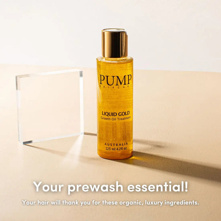 Pump Liquid Gold Growth Oil Treatment - GLAM MODA