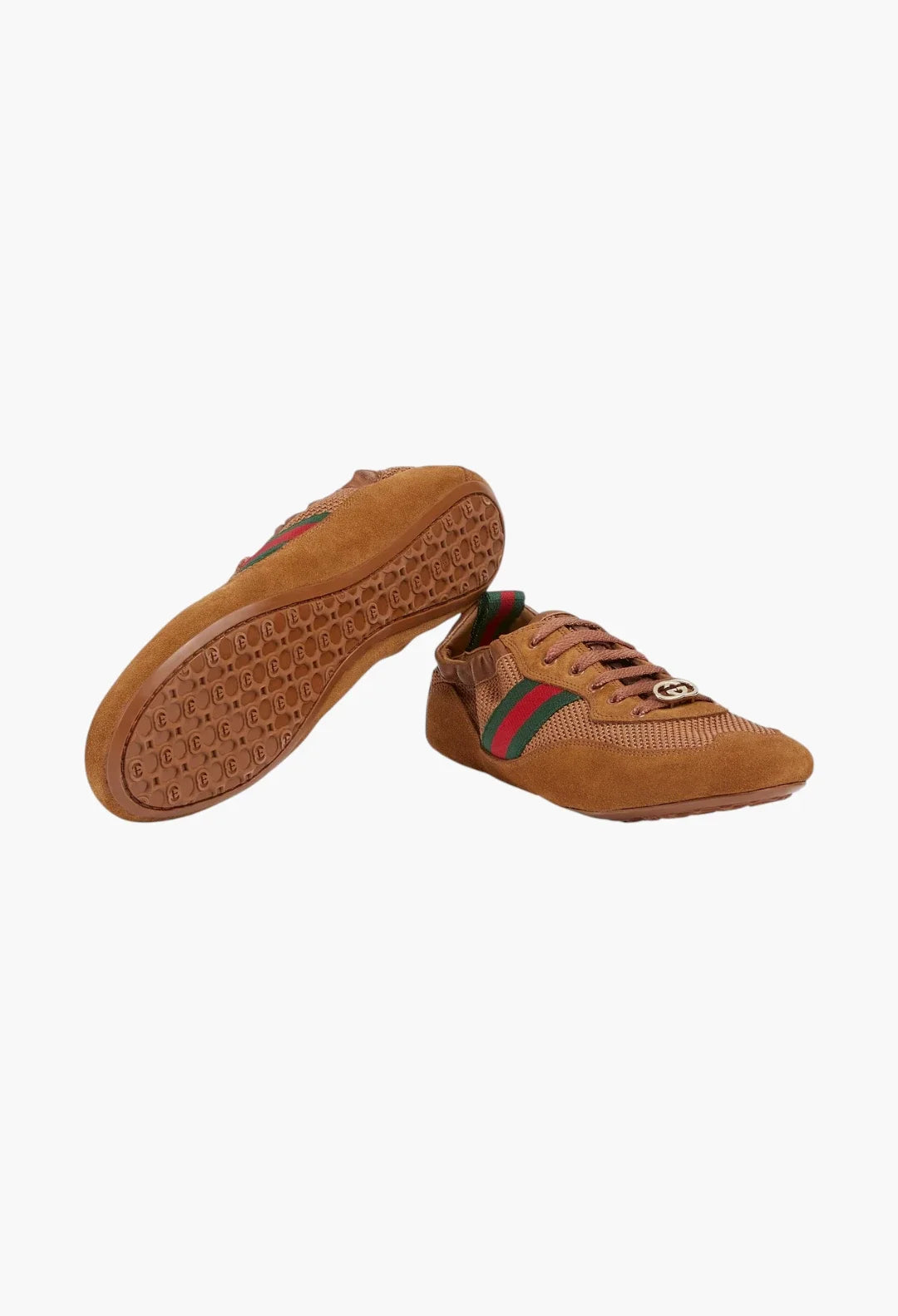 Brown Fabric - Women's Gucci Shift Sneaker