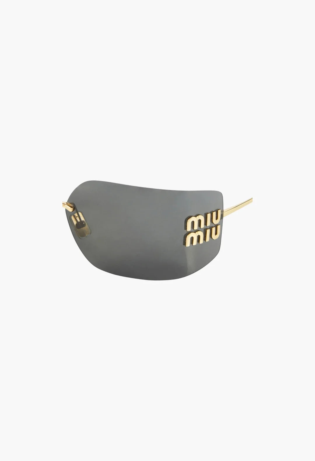 Logo Rectangular Sunglasses
