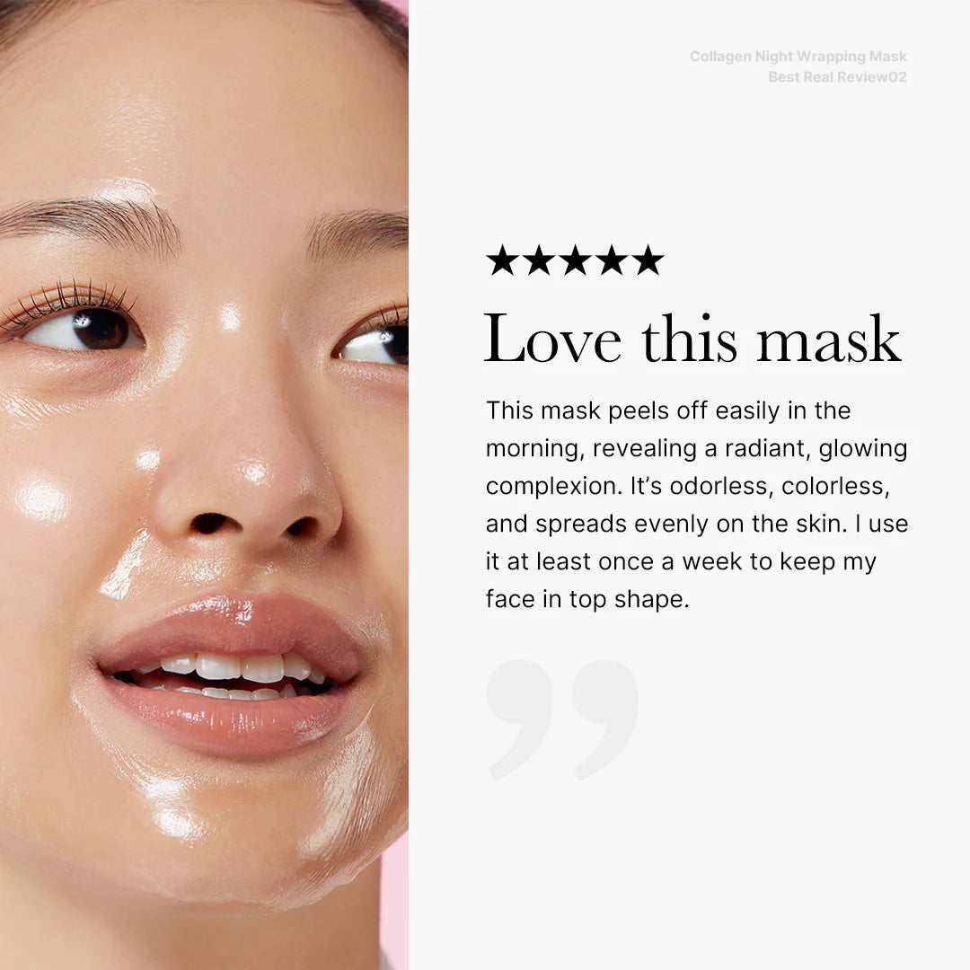 Collagen Night Wrapping Mask - GLAM MODA