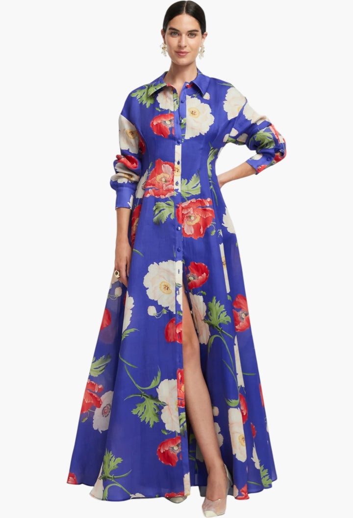 Silk Gown - GLAM MODA