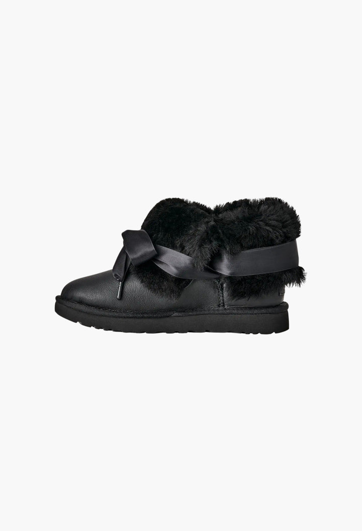 Women's Classic Bailey Tie Leather Boot - GLAM MODA