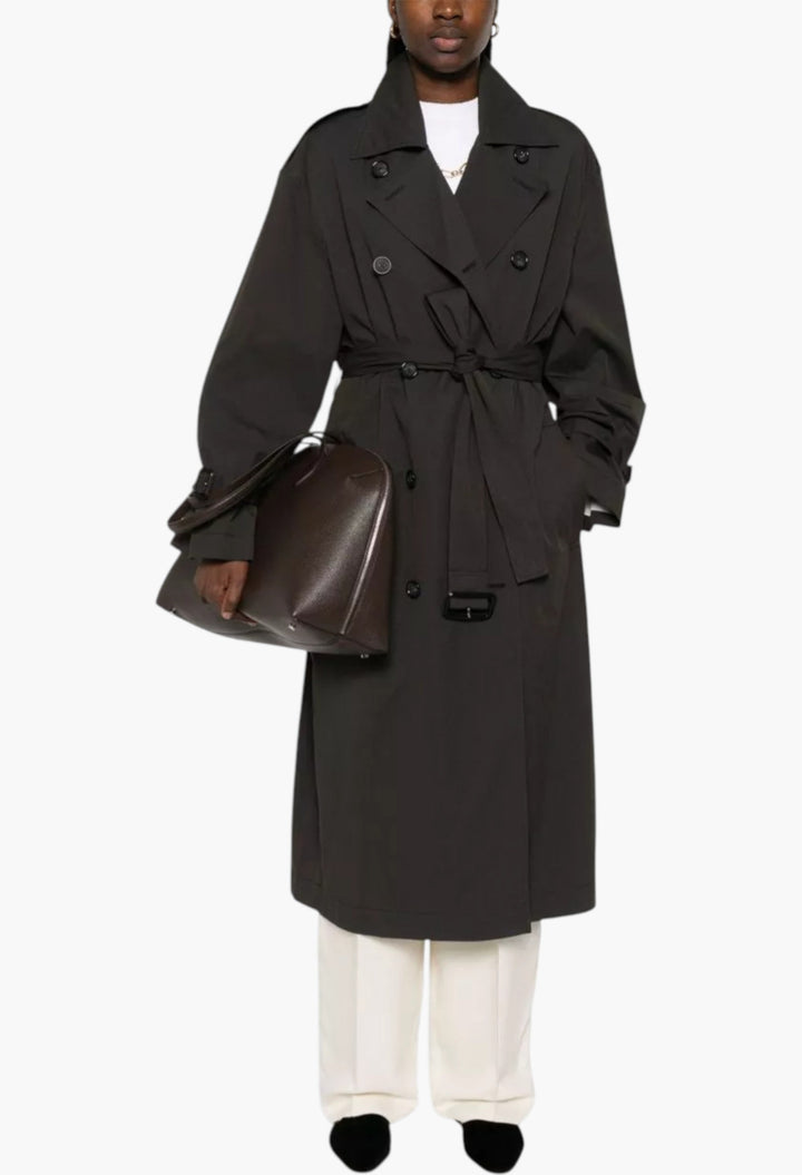Cotton Blend Trench Coat - GLAM MODA