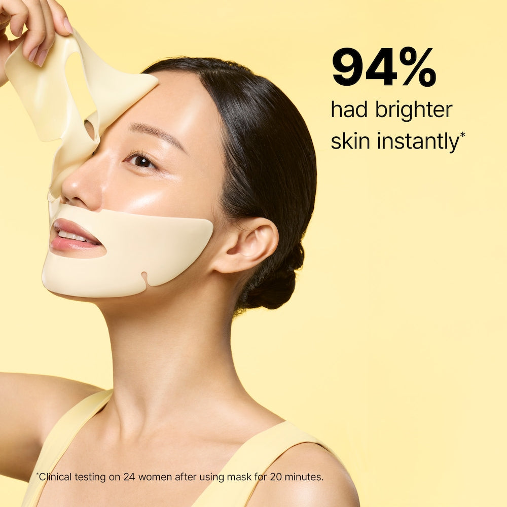 Cryo Rubber™ Brightening Face Mask with Niacinamide - GLAM MODA