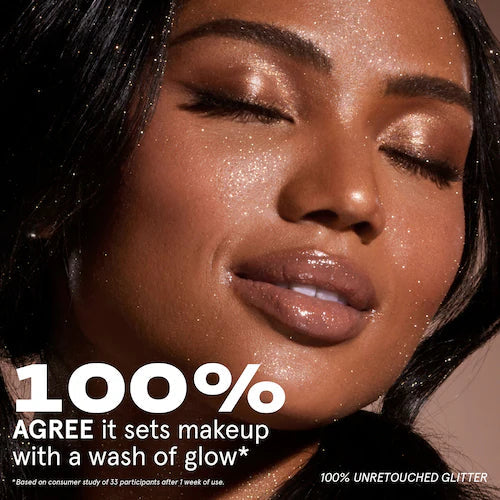 On 'Til Dawn Waterproof Glitter Setting Spray - Brown Sugar - GLAM MODA