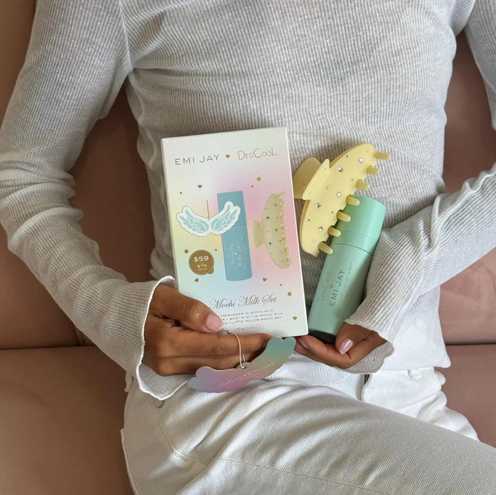 DedCool x Emi Jay Mochi Milk Gift Set in Yellow Mochi Sky