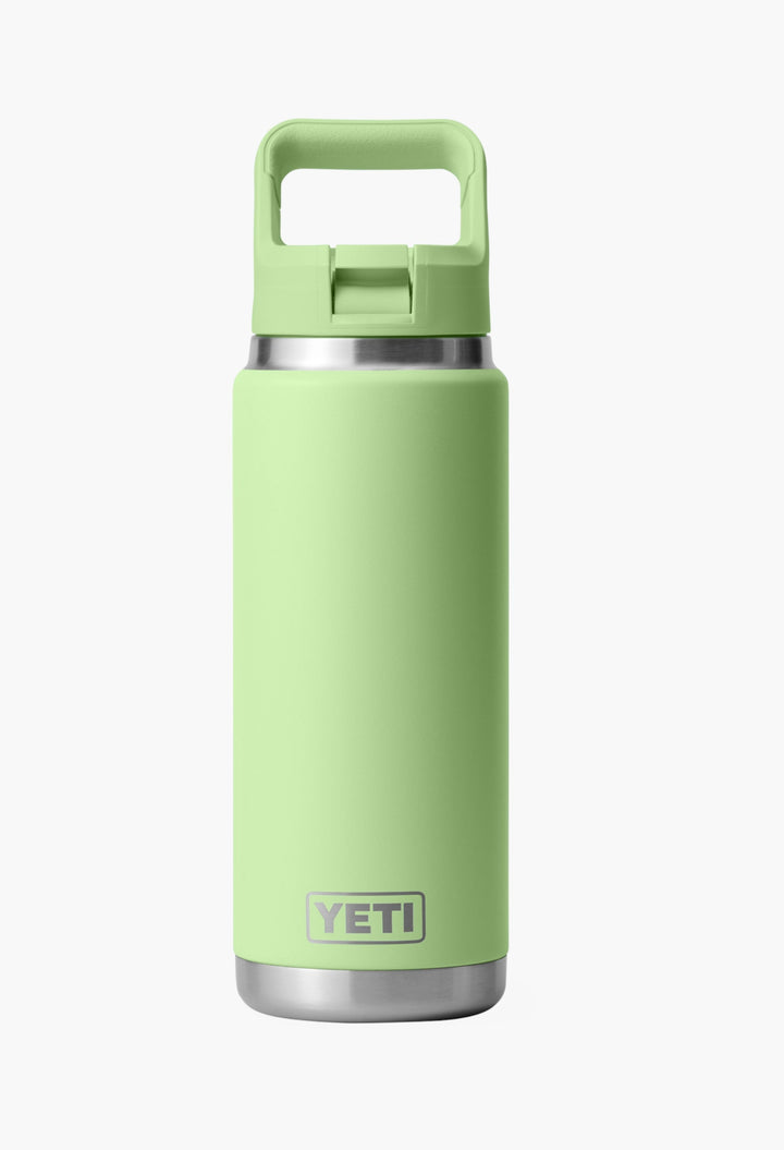 Key Lime - Rambler® Water Bottle With Color-Matched Straw Cap - GLAM MODA