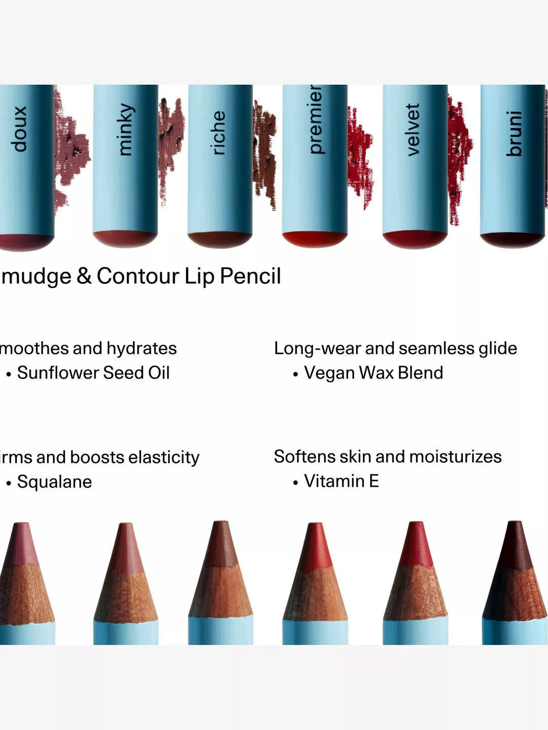 Smudge Contour Lip Pencil 1.1 g - GLAM MODA