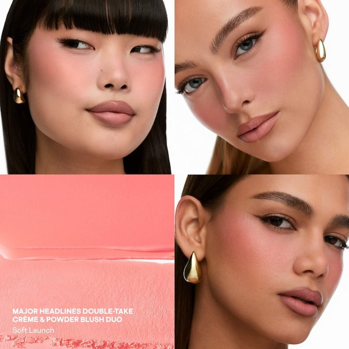 Major Headlines Double-Take Crème & Powder Blush Duo - GLAM MODA
