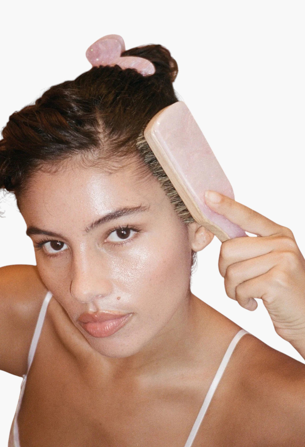 Mini Boar Bristle Brush - GLAM MODA