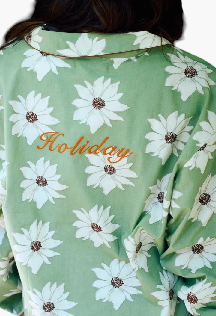 White Lotus Dreams Pyjama - GLAM MODA