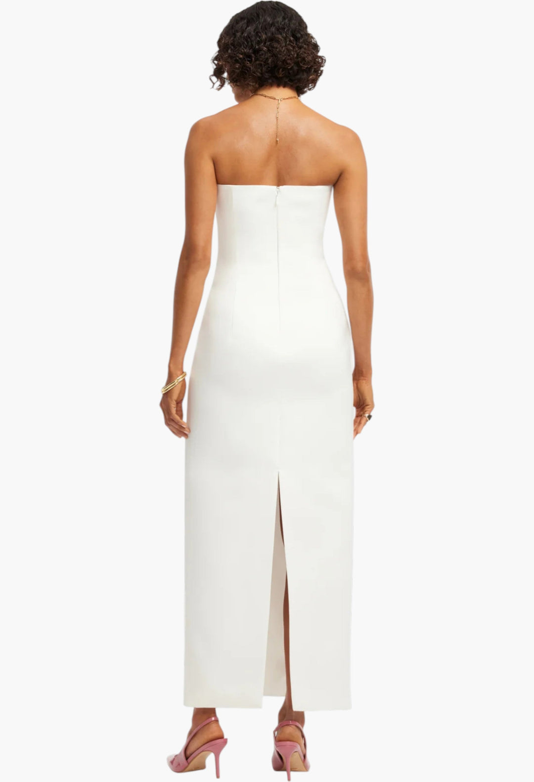 Appliqué Floral Maxi Dress - GLAM MODA