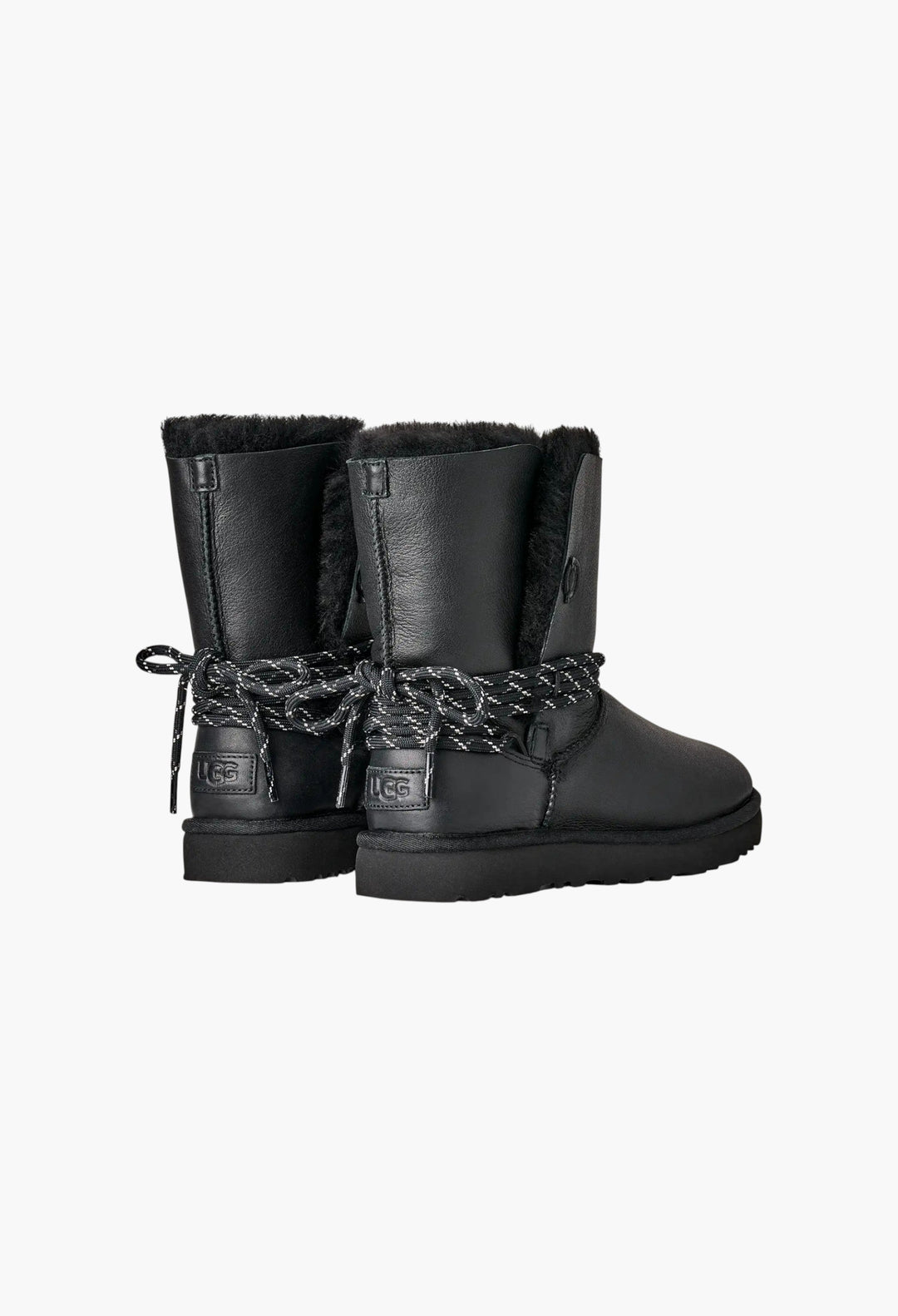 Women's Classic Bailey Tie Leather Boot - GLAM MODA