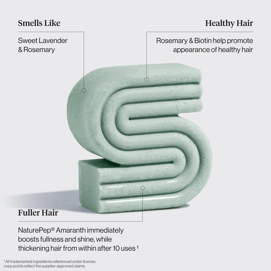 Rosemary & Biotin Volumizing Shampoo & Conditioner Bar Combo - GLAM MODA