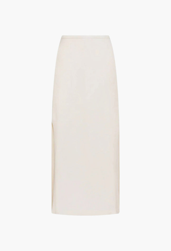 Long Skirt With Slit - GLAM MODA