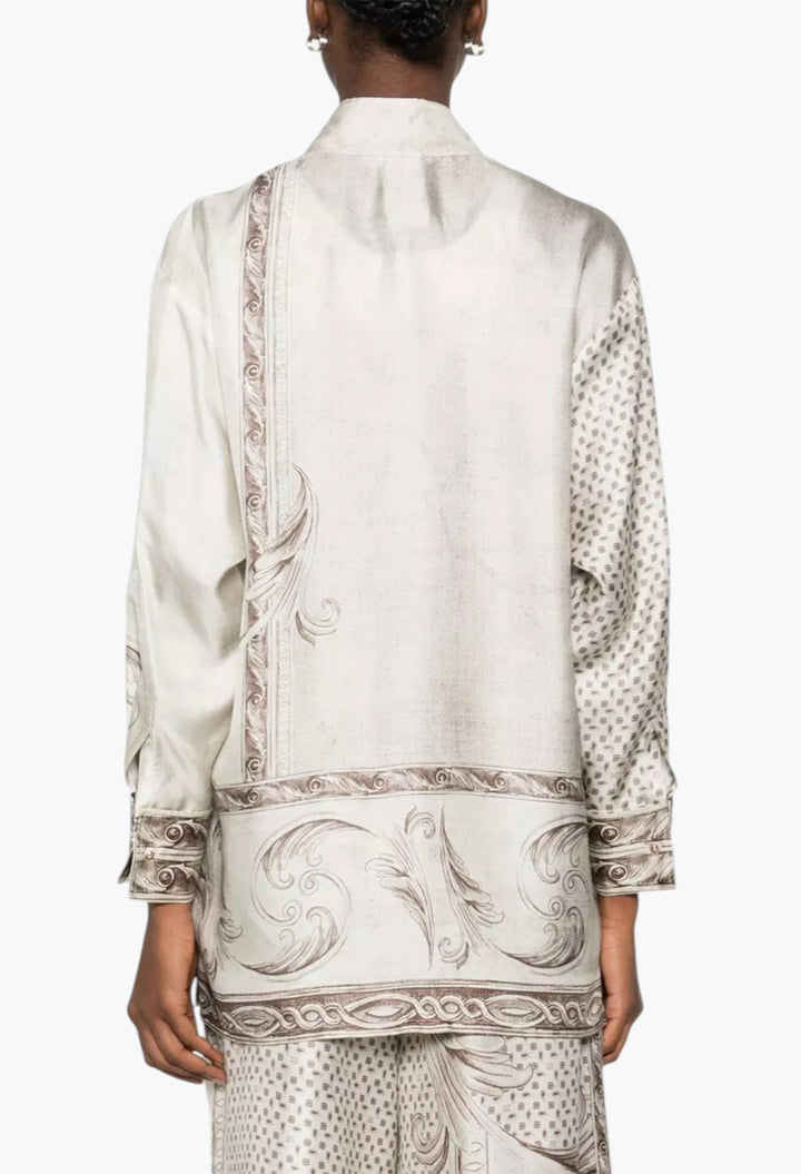 Silk Blouson Jacket - GLAM MODA