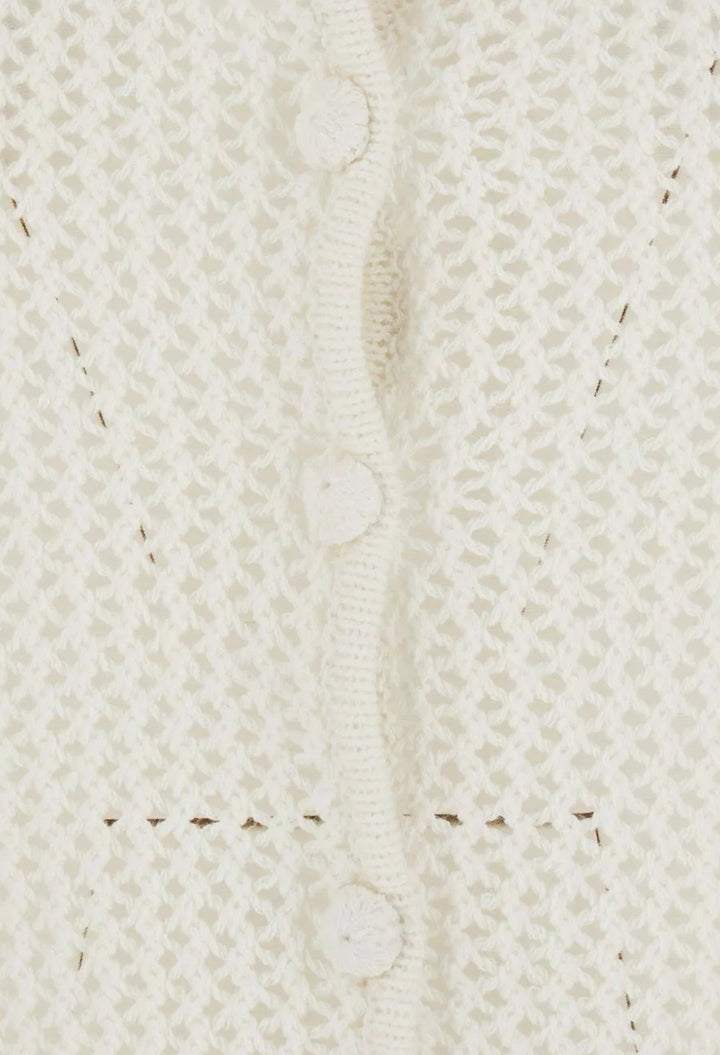 Linen And Cotton Blend Top - GLAM MODA