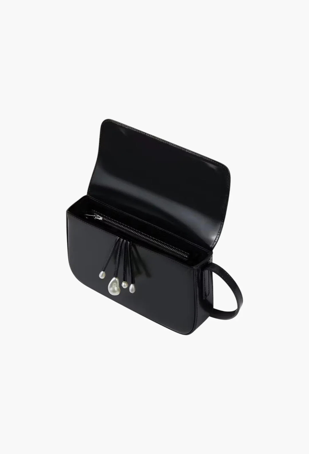 Classic Flap Bag with Pearls