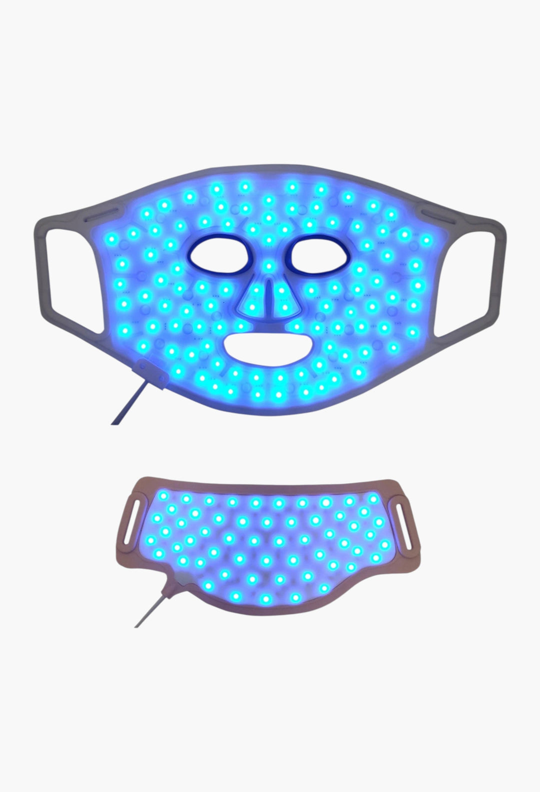 LED Light Therapy Silicone Face and Neck Mask Set - GLAM MODA