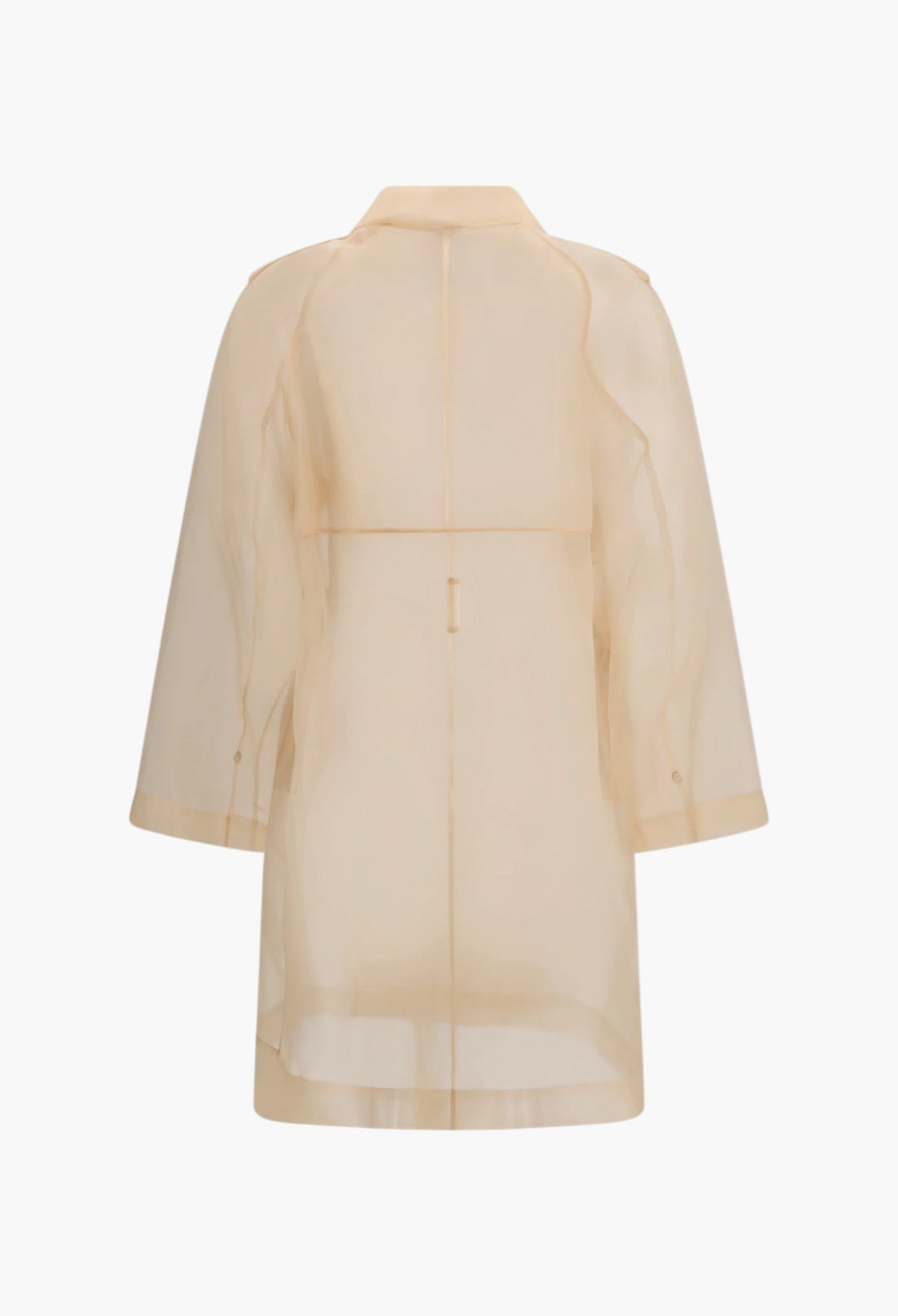 Silk Trench Coat - GLAM MODA