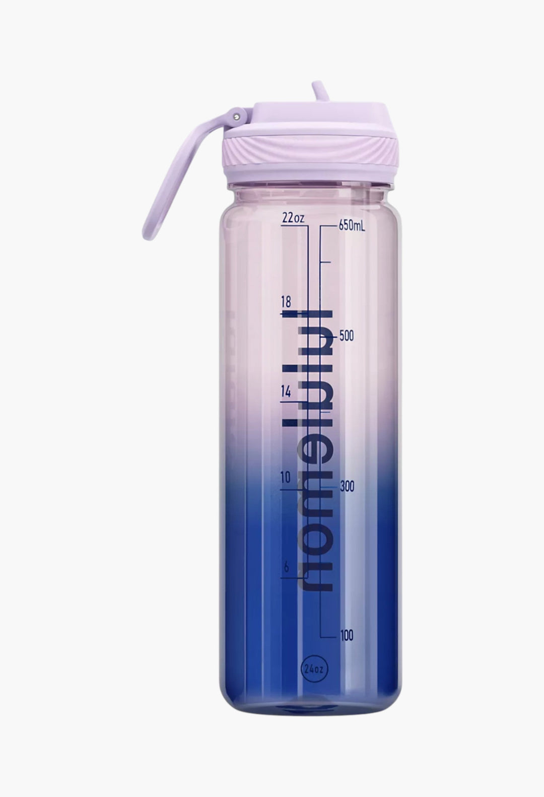 回溯生命透明瓶 24oz 吸管蓋