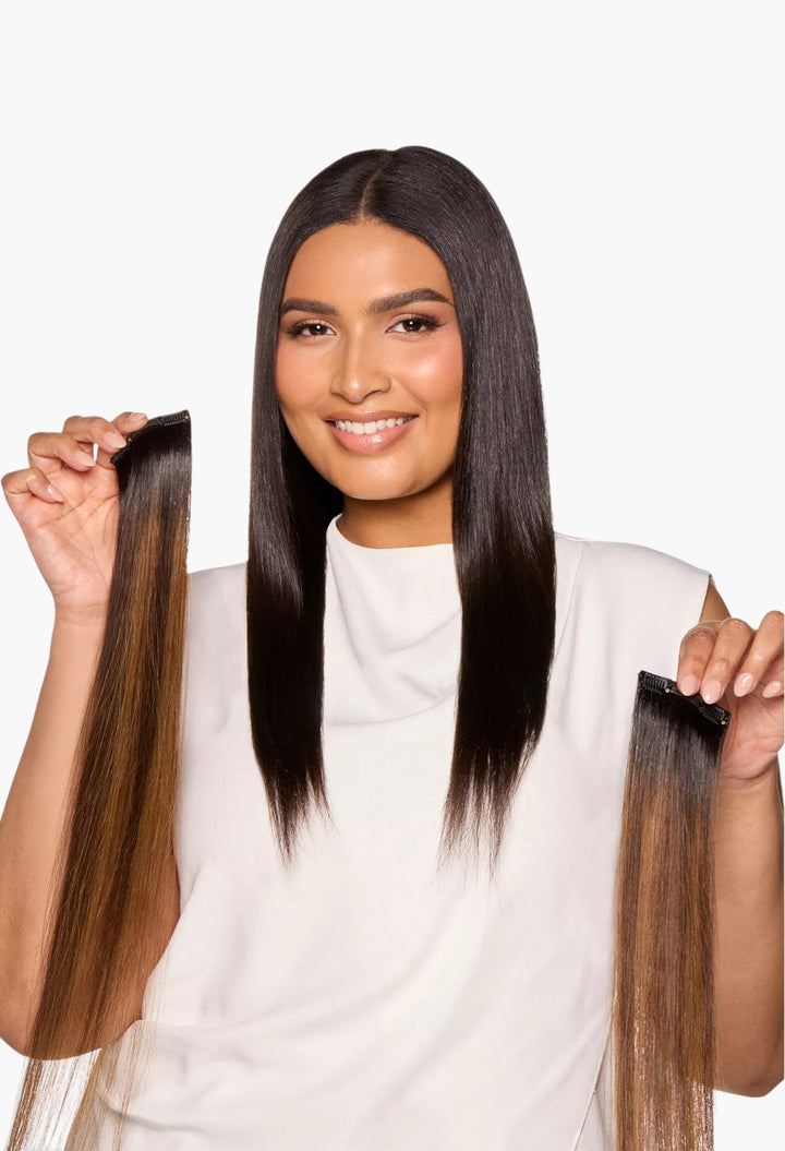 Beauty Works X Huda Barely There® Mix & Match Mini Extensions 18" - GLAM MODA