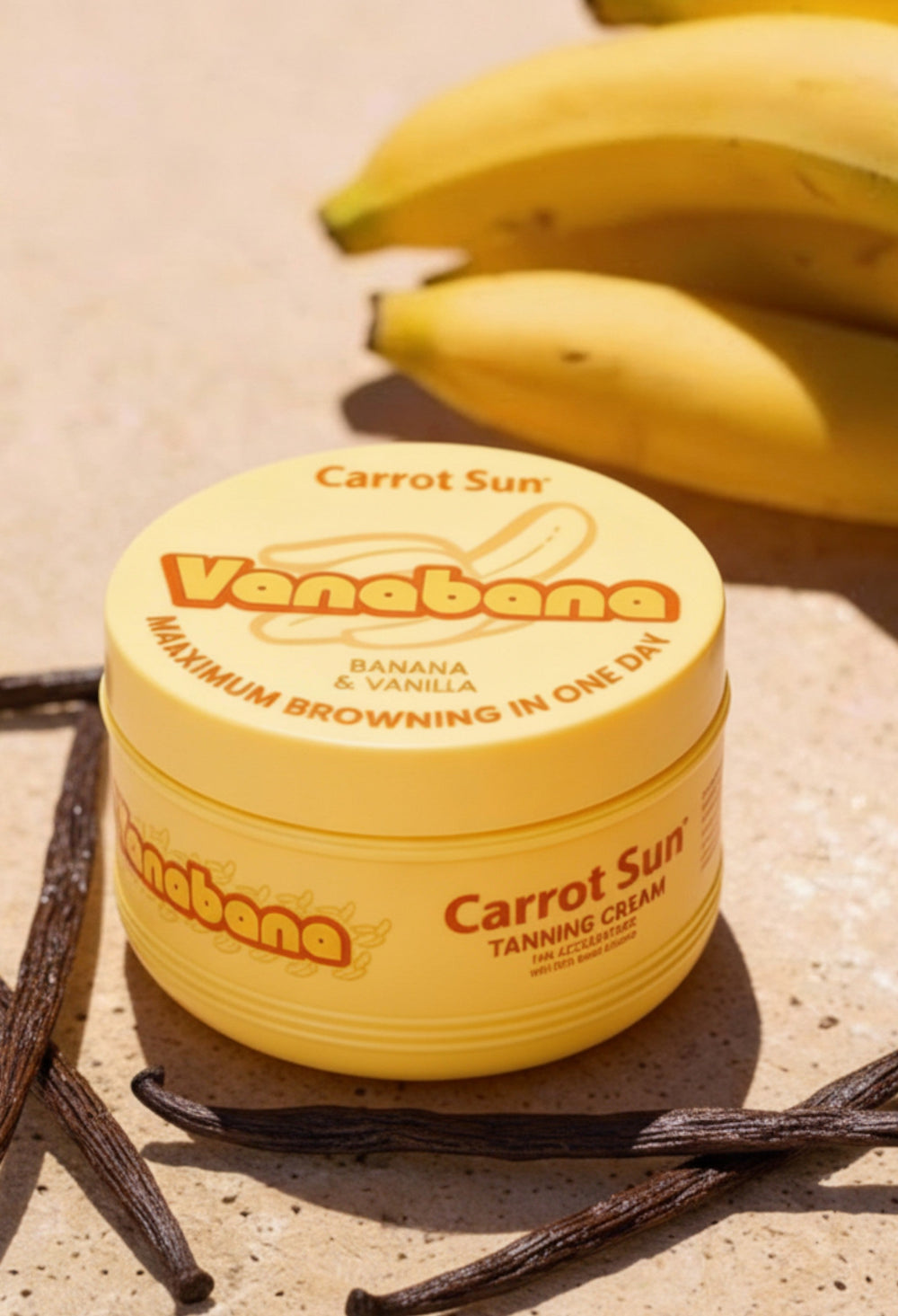 Vanabana – Banana & Vanilla Tanning Cream - GLAM MODA